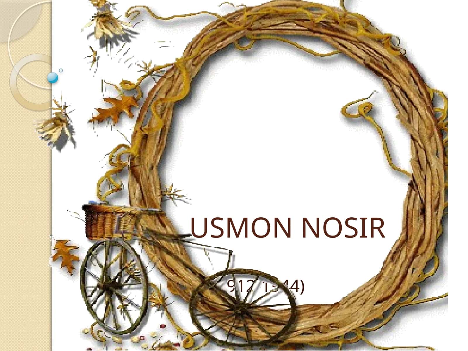 USMON NOSIR