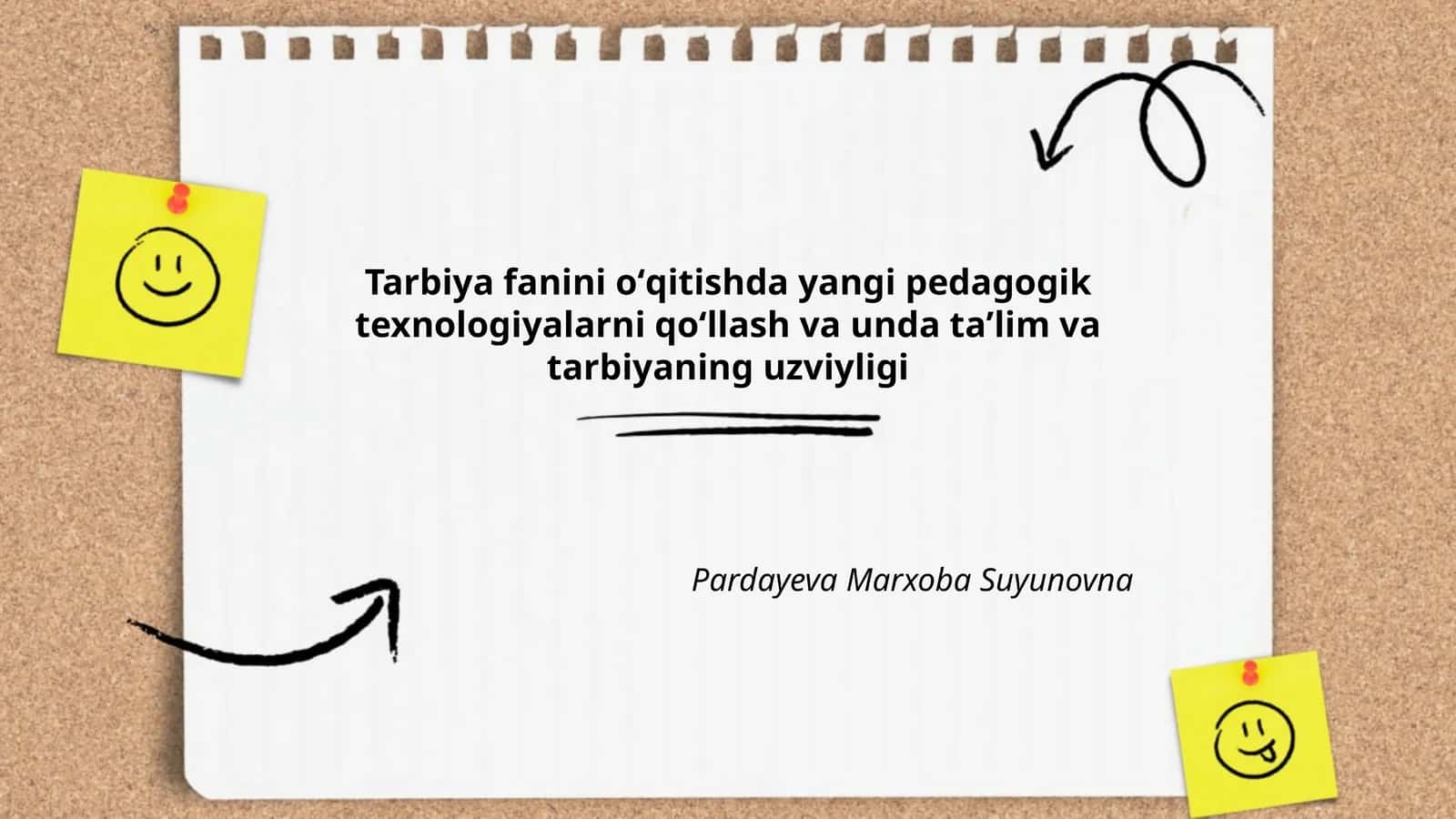 Yangi Pedagogik Texnologiyalar