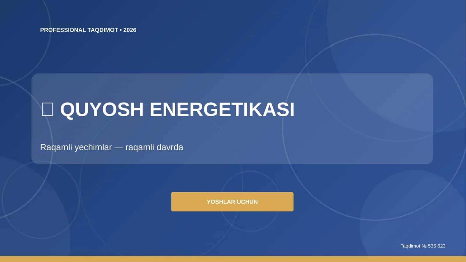 QUYOSH ENERGETIKASI
