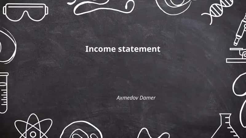 Income statement