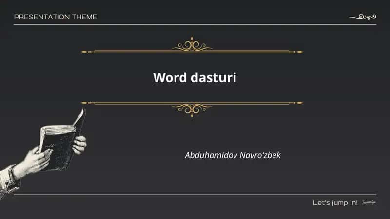 Word dasturi