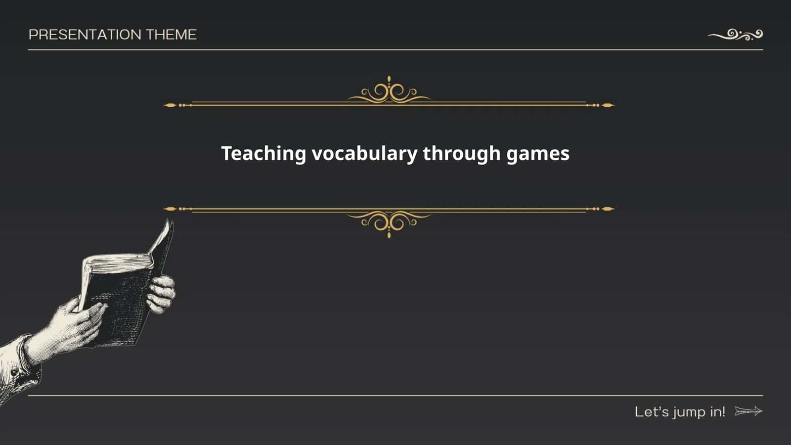 Teaching vocabulary through games