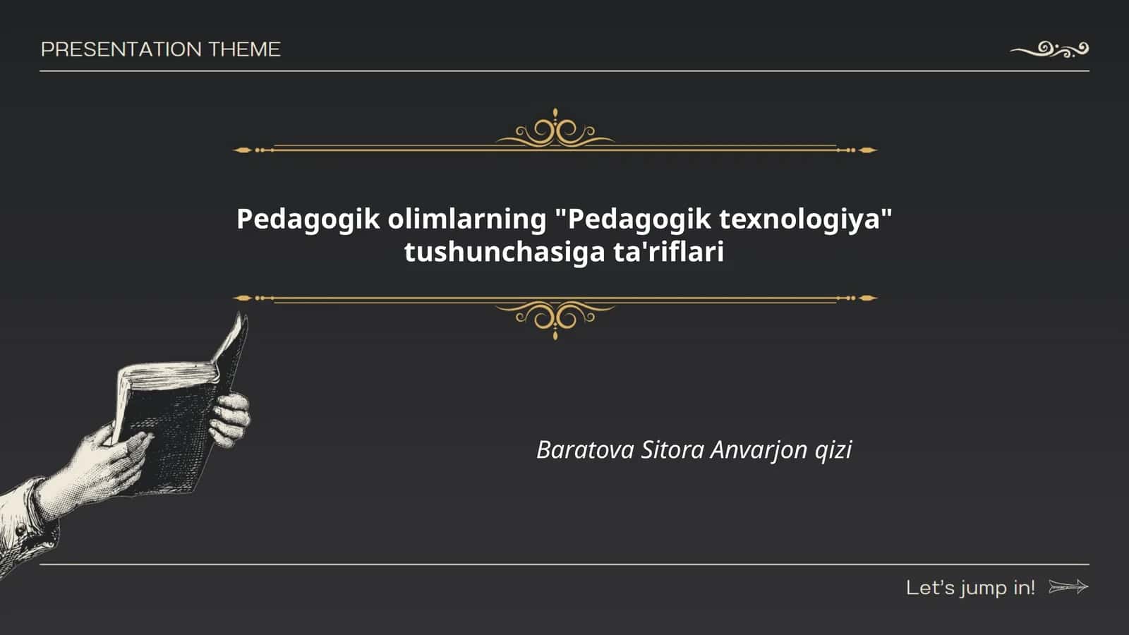 Pedagogik texnologiya