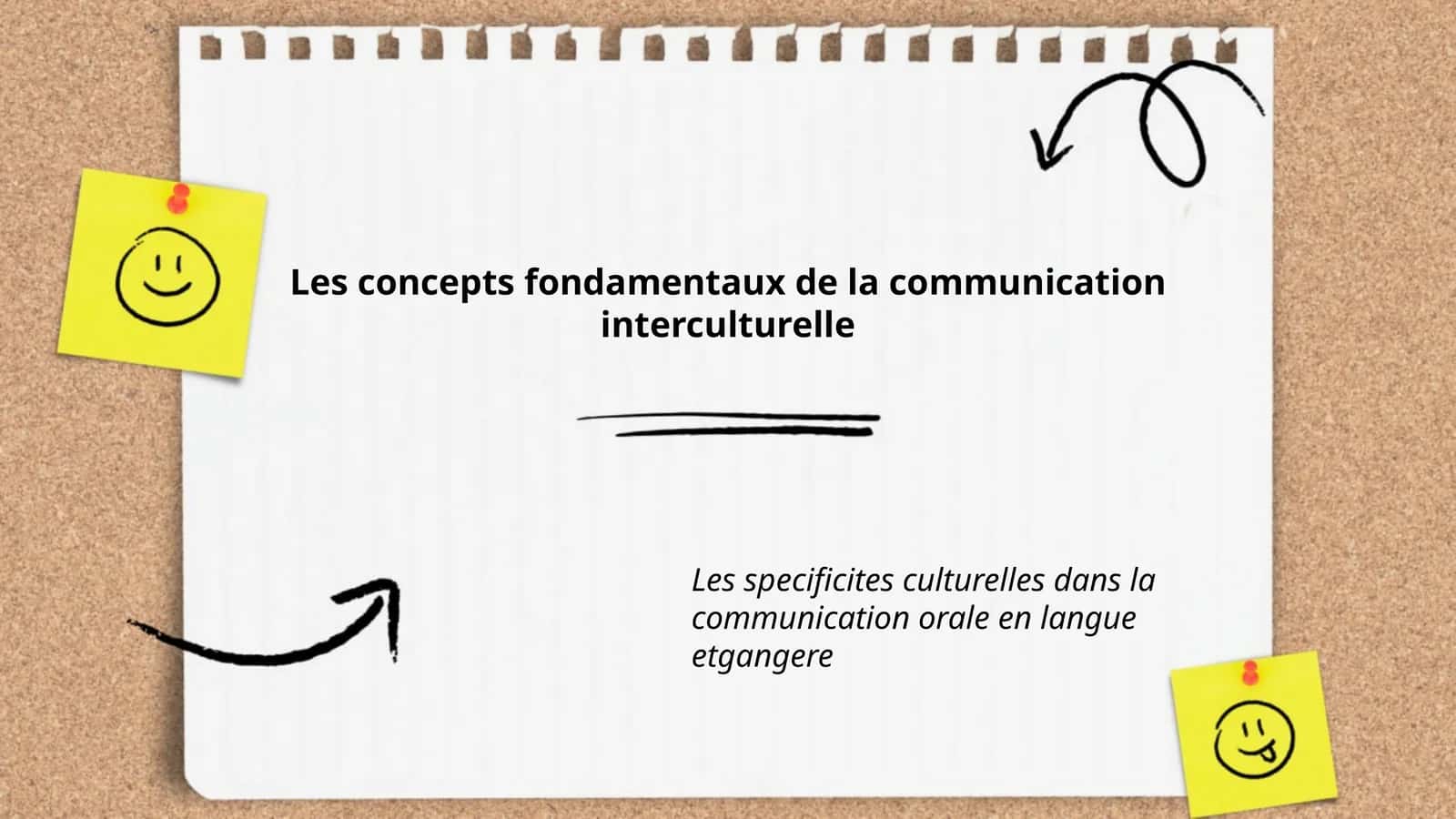 Les concepts fondamentaux de la communication interculturelle
