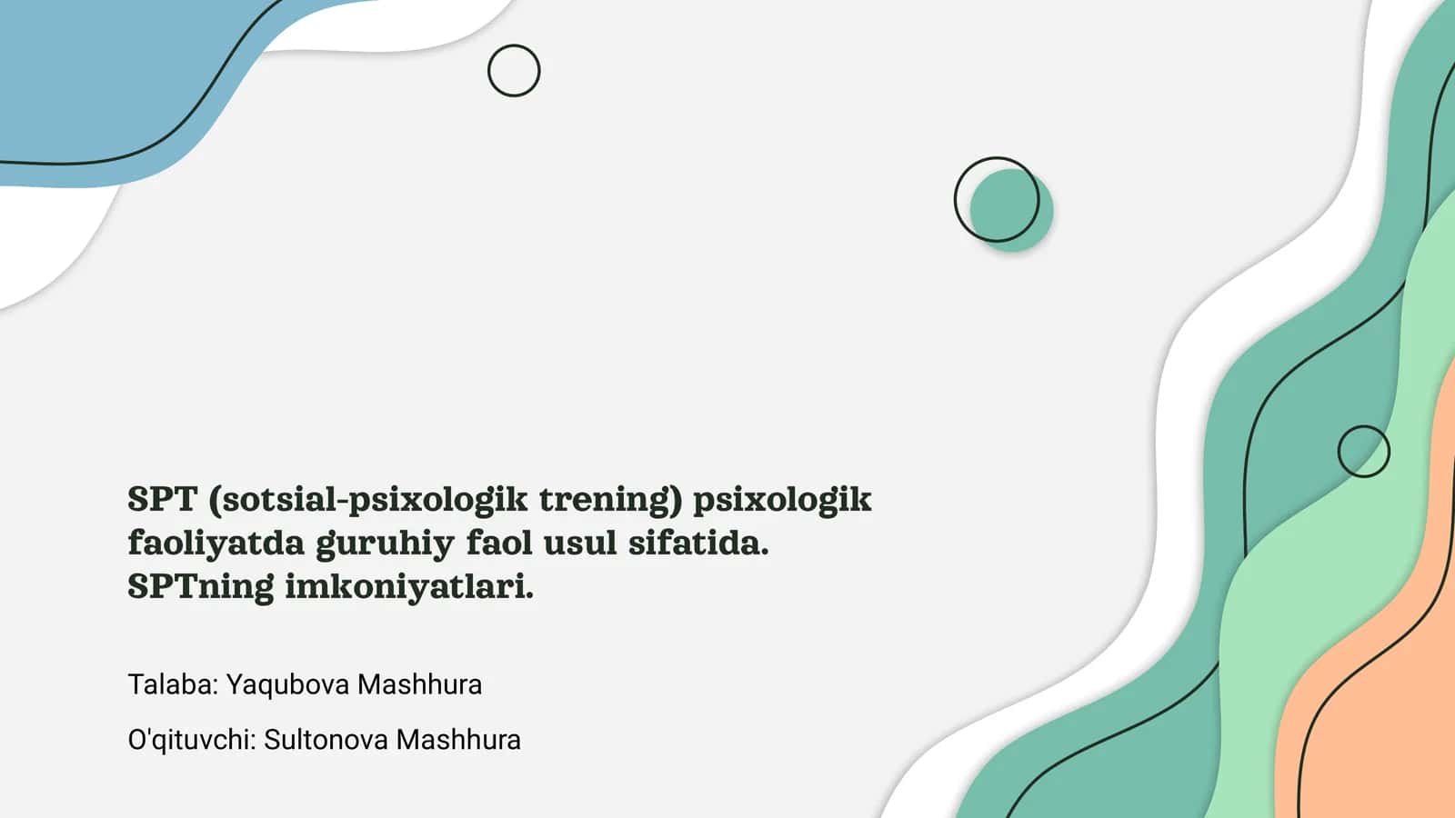 SPT (sotsial-psixologik trening)