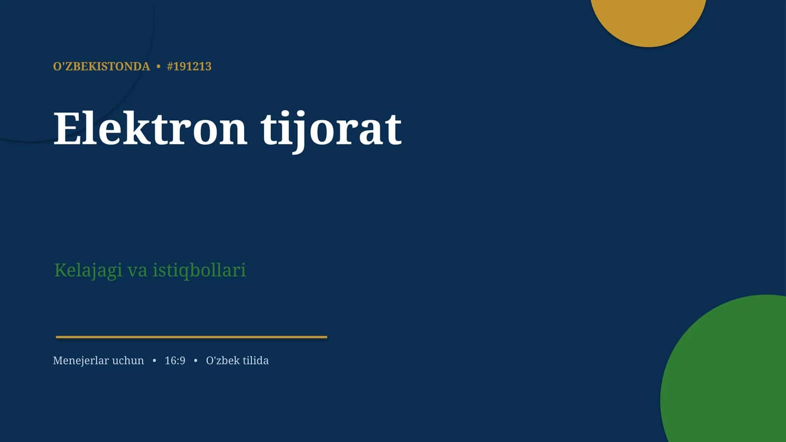 Elektron tijorat