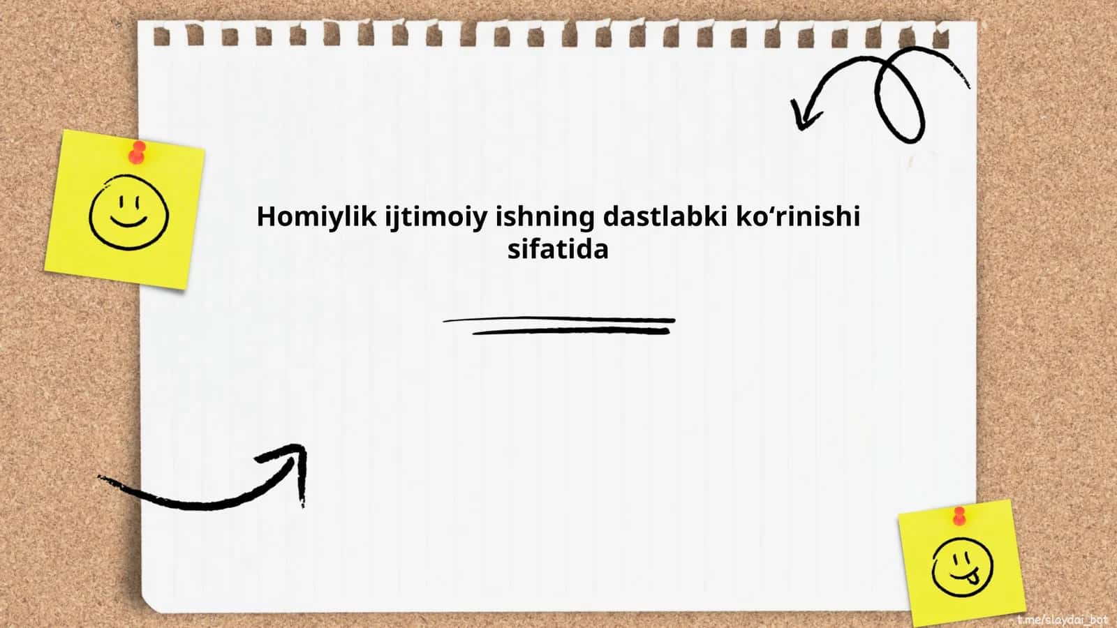 Homiylik ijtimoiy ishning dastlabki koʻrinishi sifatida
