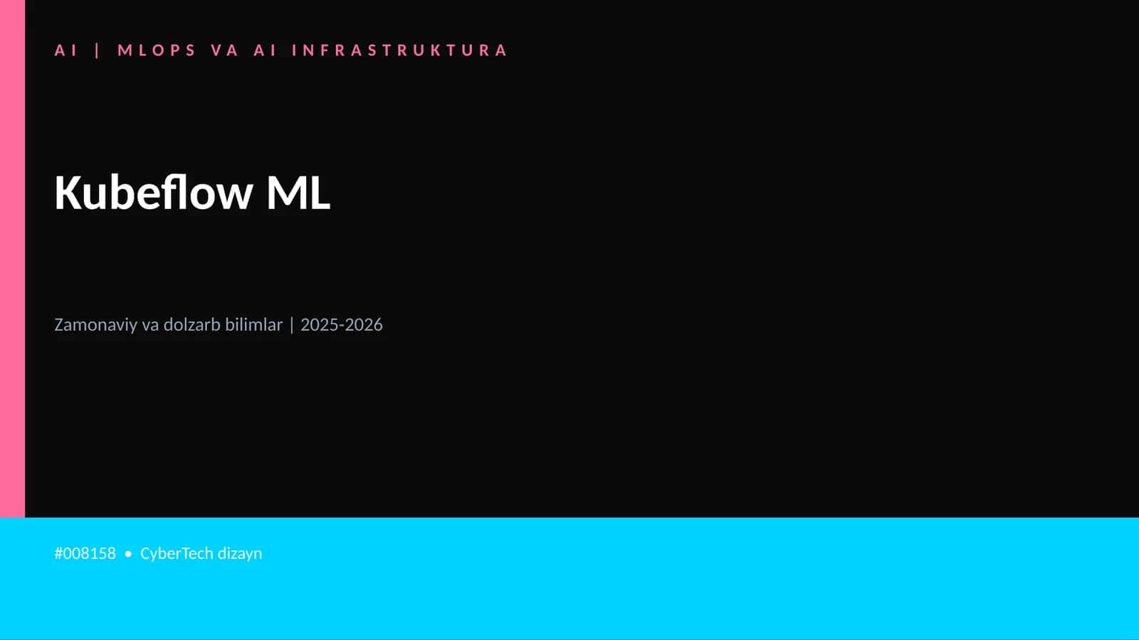 AI | MLOPS VA AI INFRASTRUKTURA