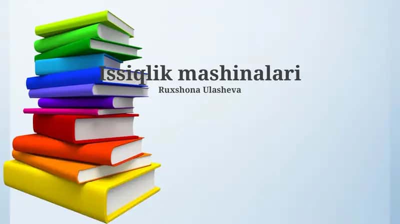 Issiqlik mashinalari