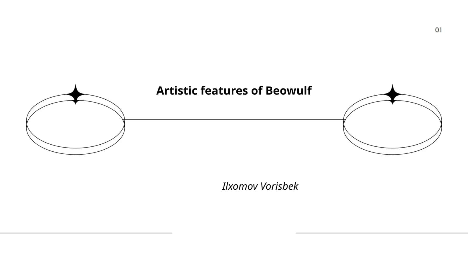 Artistic features of Beowulf