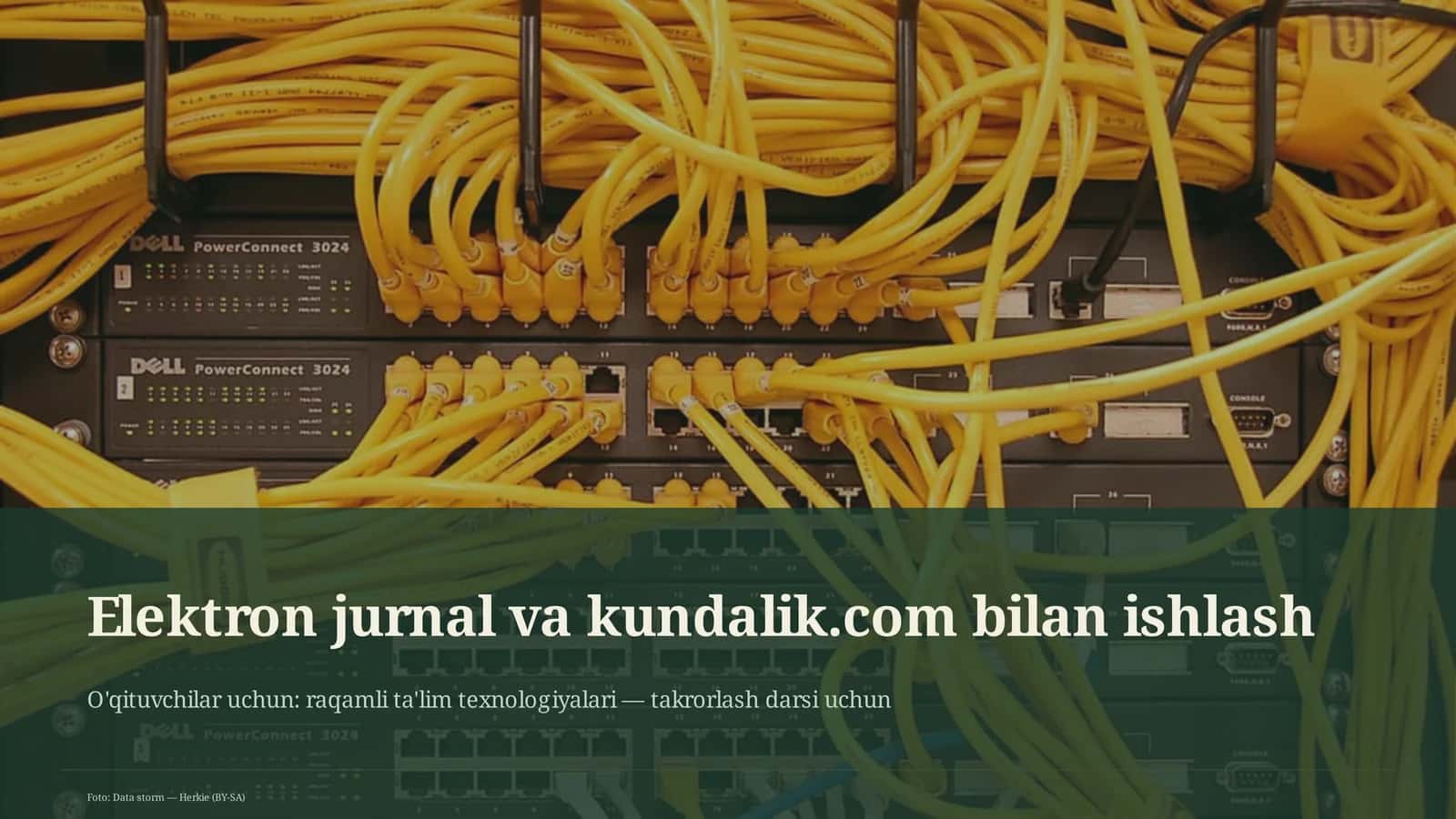 Raqamli ta'lim texnologiyalari takrorlash darsi