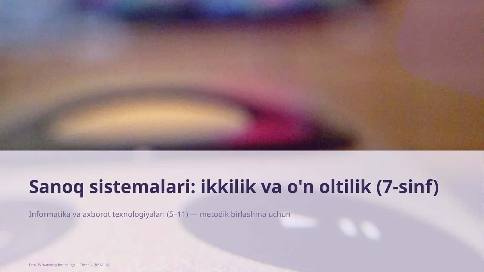 Informatika va axborot texnologiyalari (5–11) — metodik birlashma uchun