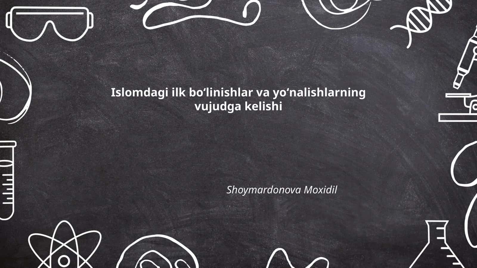 Islom dinining ilk davrlari