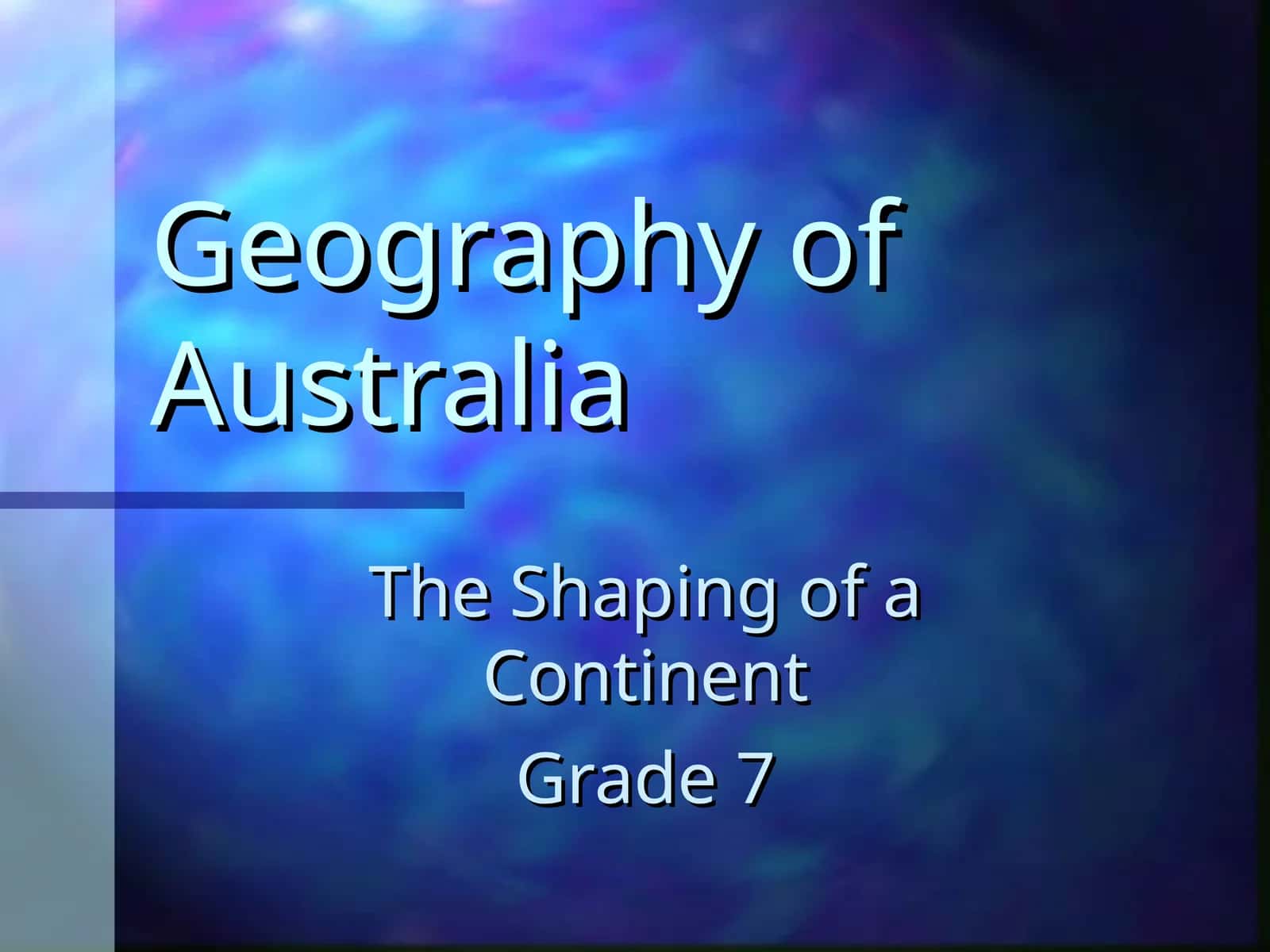 Geography of Australia