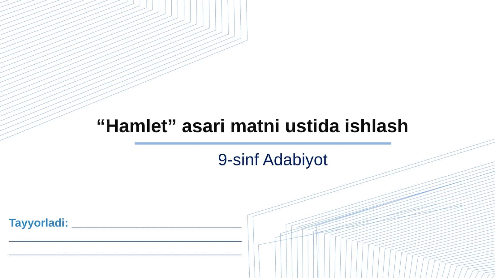 HAMLET ASARI