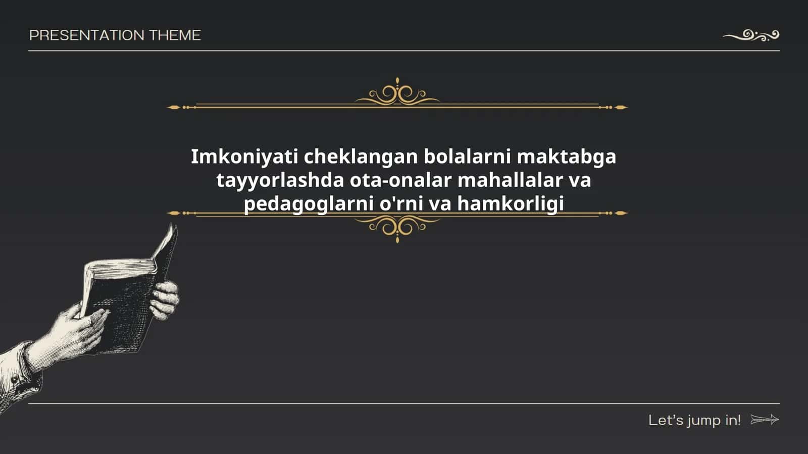 Imkoniyati cheklangan bolalarni maktabga tayyorlashda ota-onalar mahallalar va pedagoglarni o'rni va hamkorligi