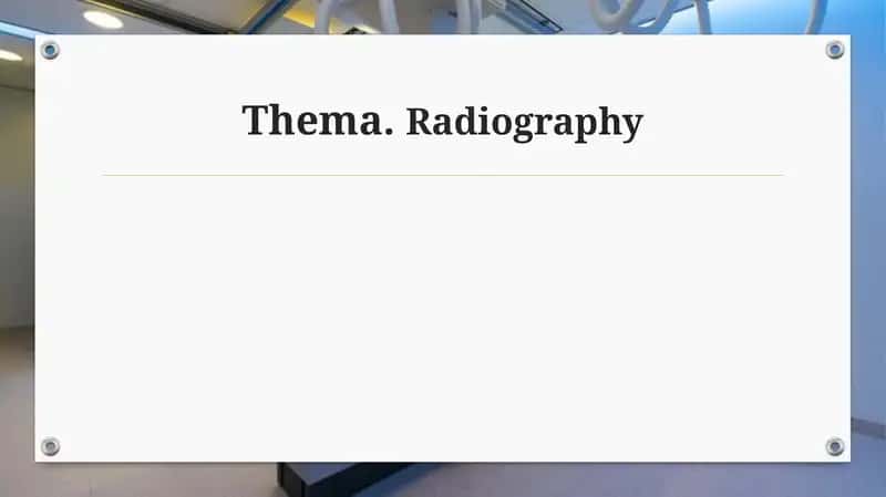 Radiography