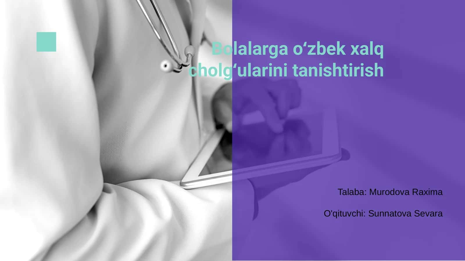 Bolalarga o‘zbek xalq cholg‘ularini tanishtirish