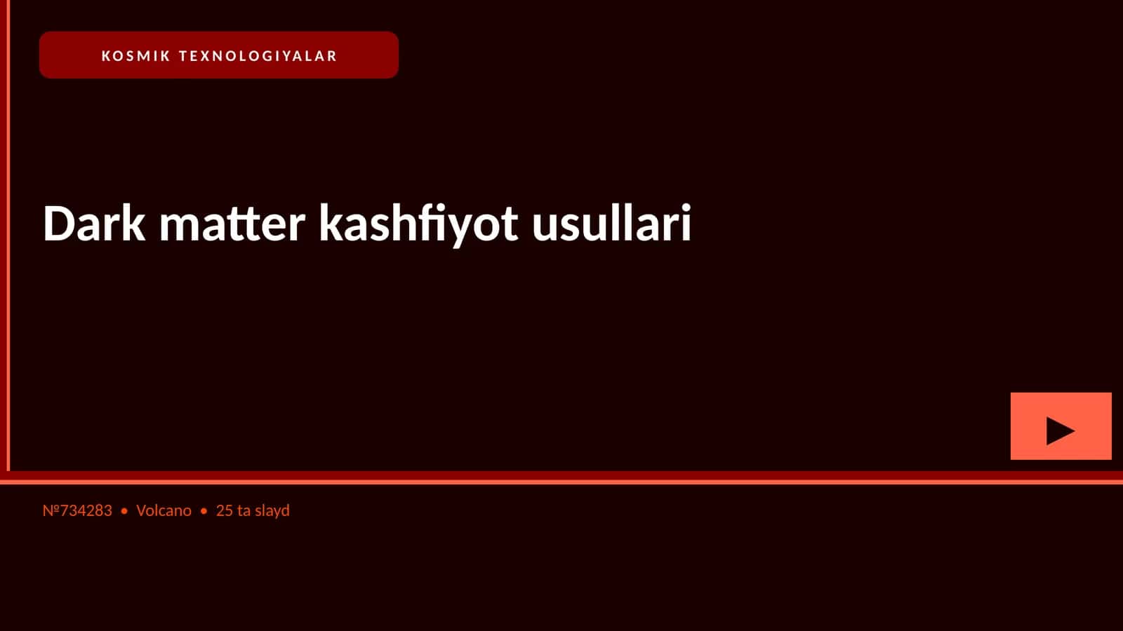 Dark matter kashfiyot usullari