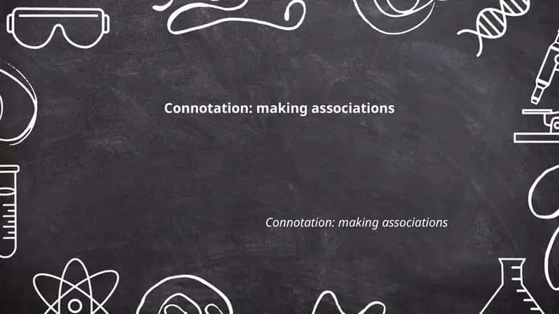 Connotation vs. Denotation in English