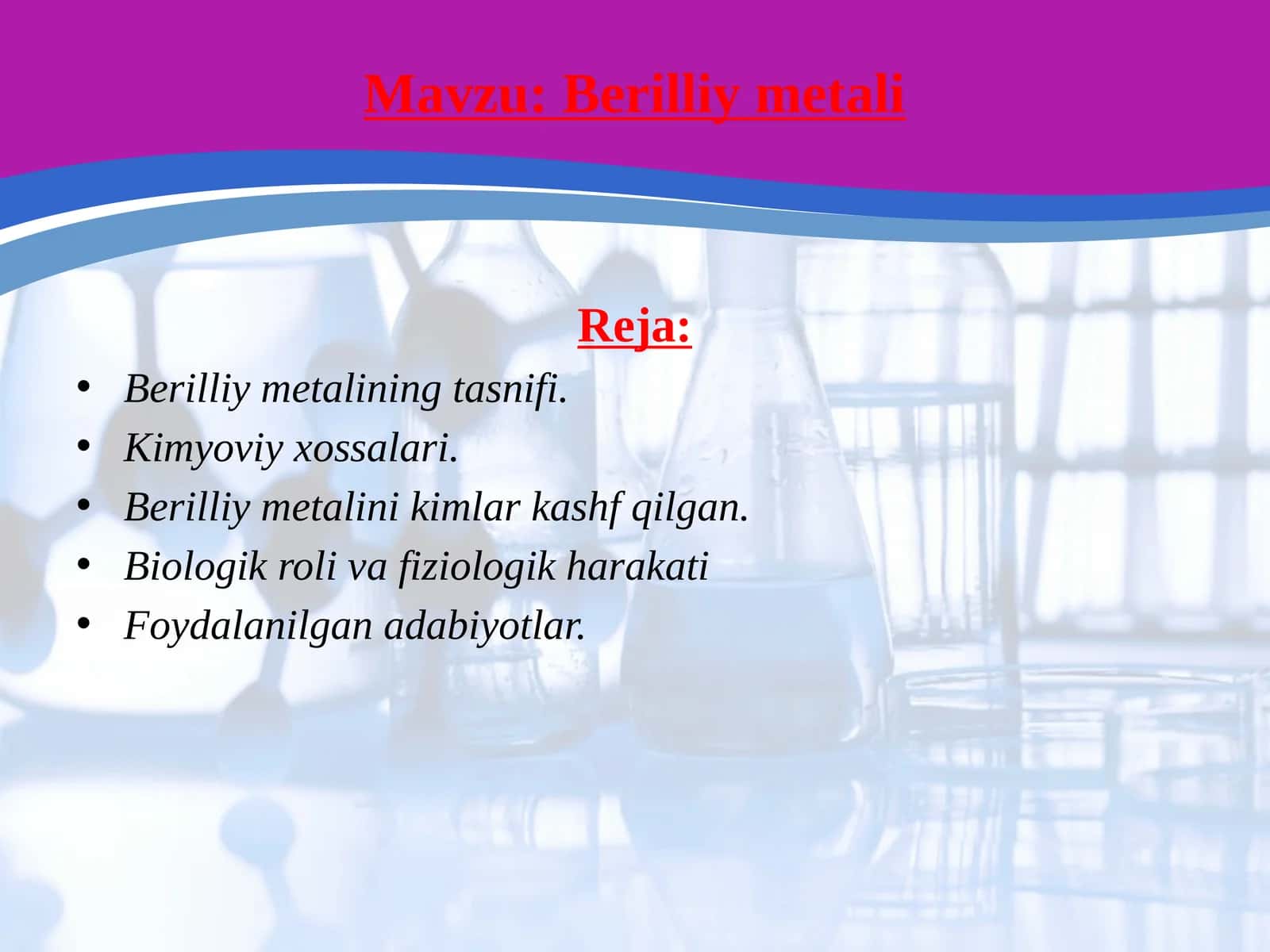 Berilliy metali