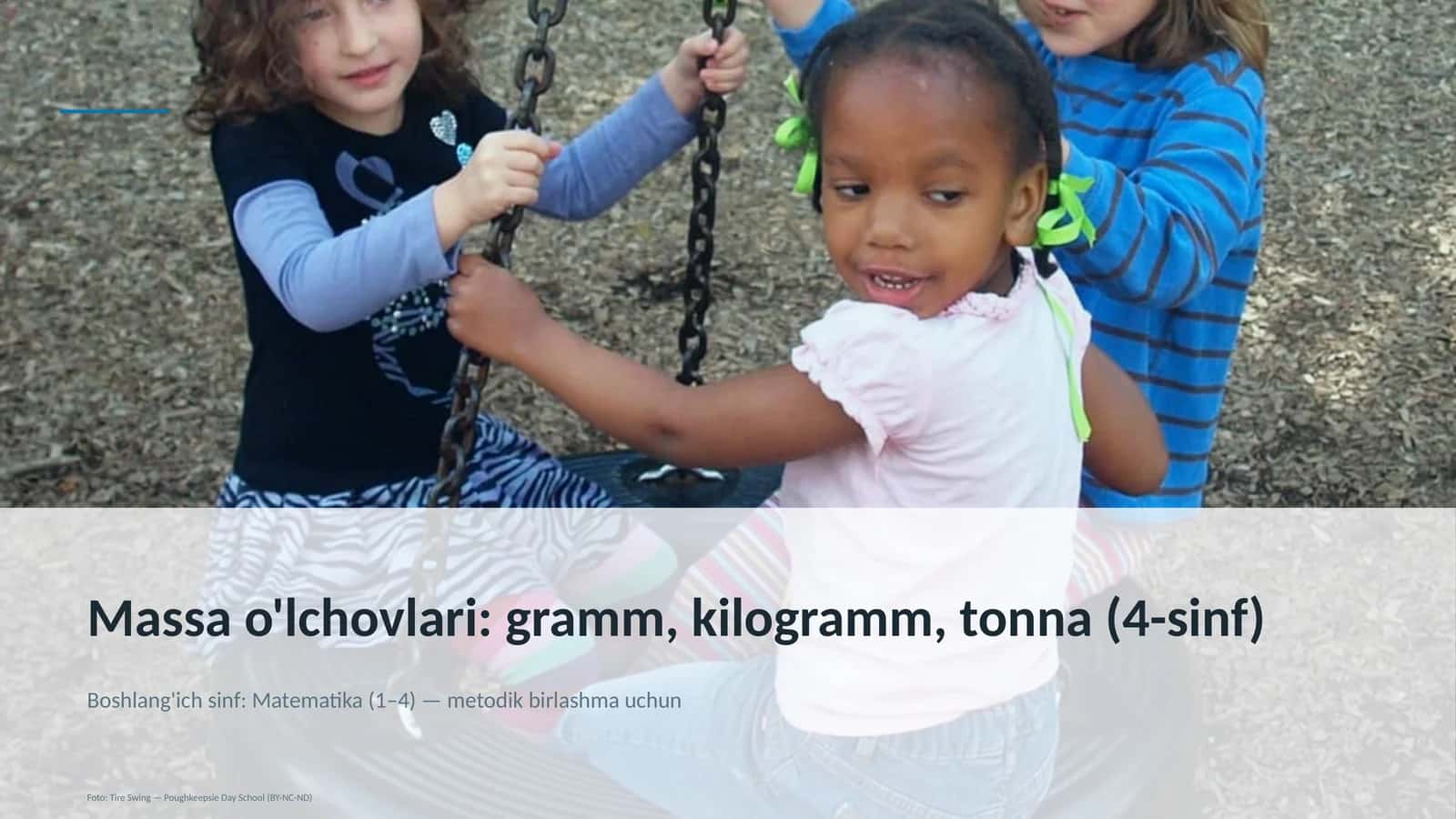 Massa o'lchovlari: gramm, kilogramm, tonna (4-sinf)