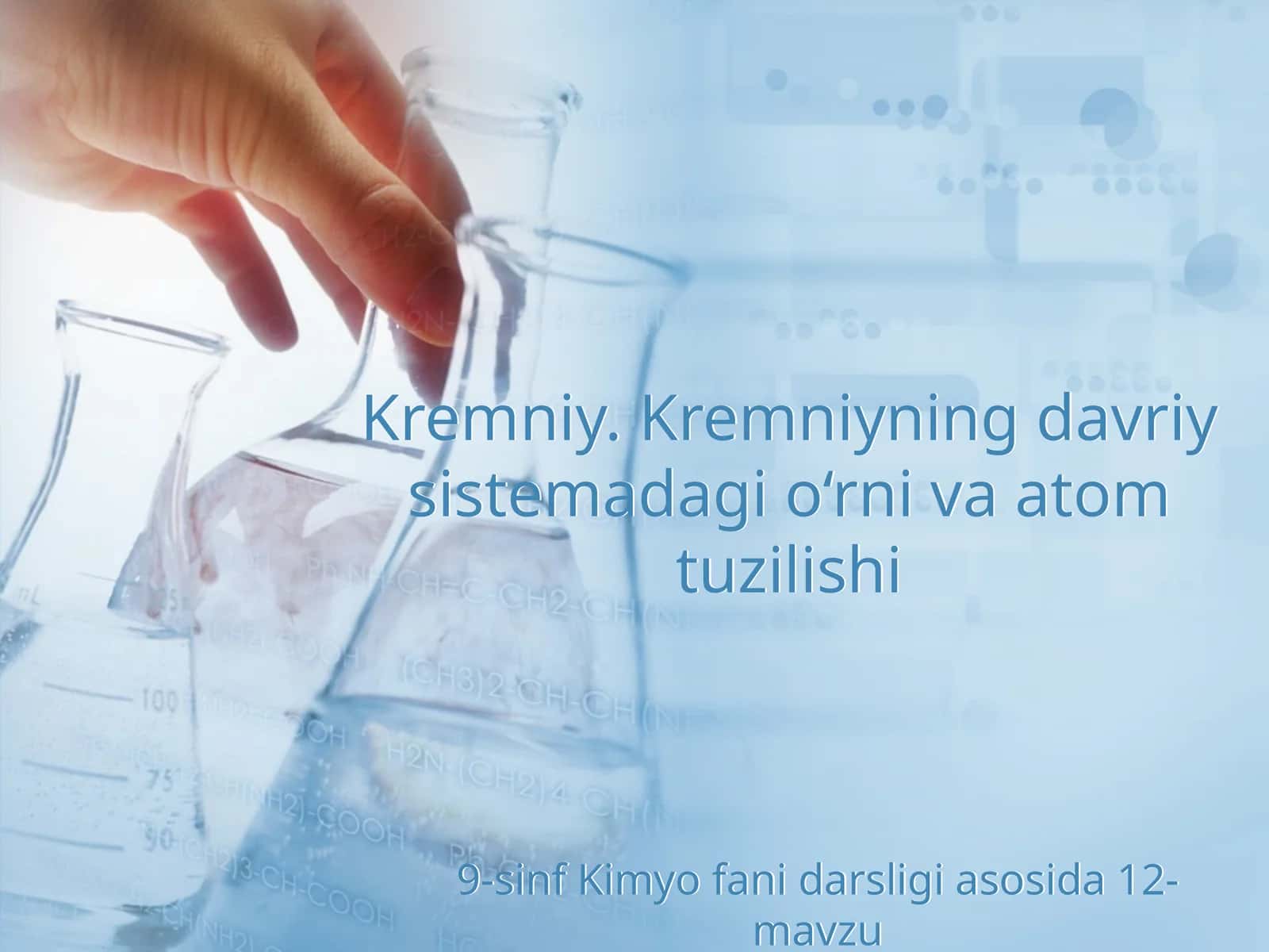 Kremniyning davriy sistemadagi oβrni va atom tuzilishi