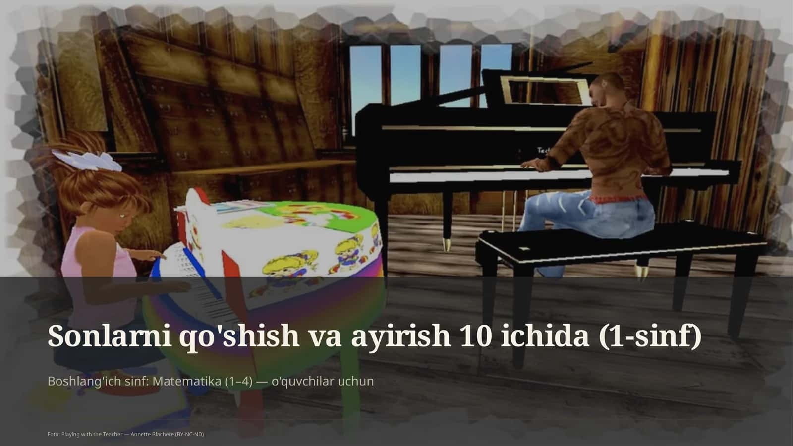Sonlarni qo'shish va ayirish 10 ichida (1-sinf)