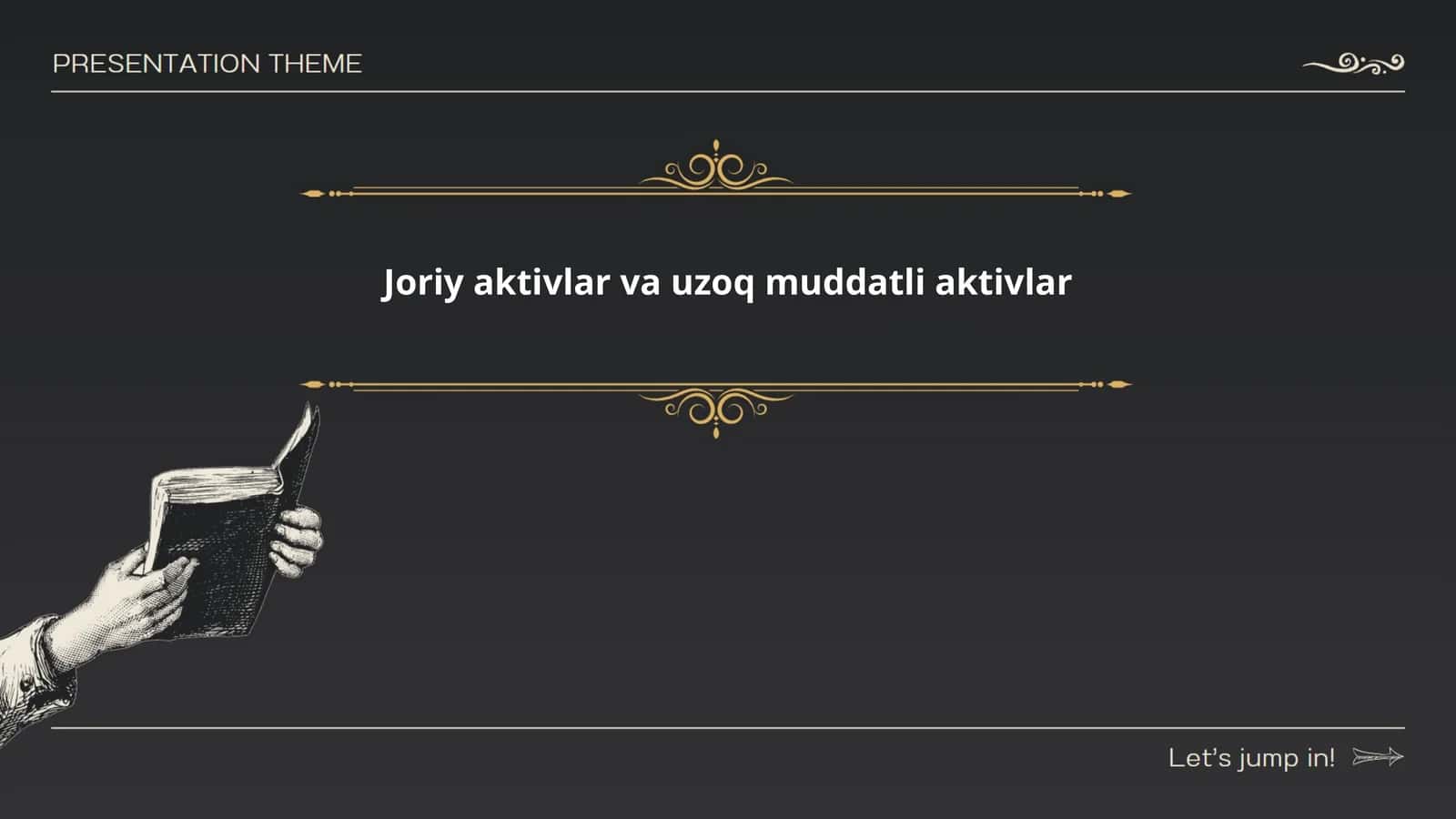 Joriy aktivlar va uzoq muddatli aktivlar