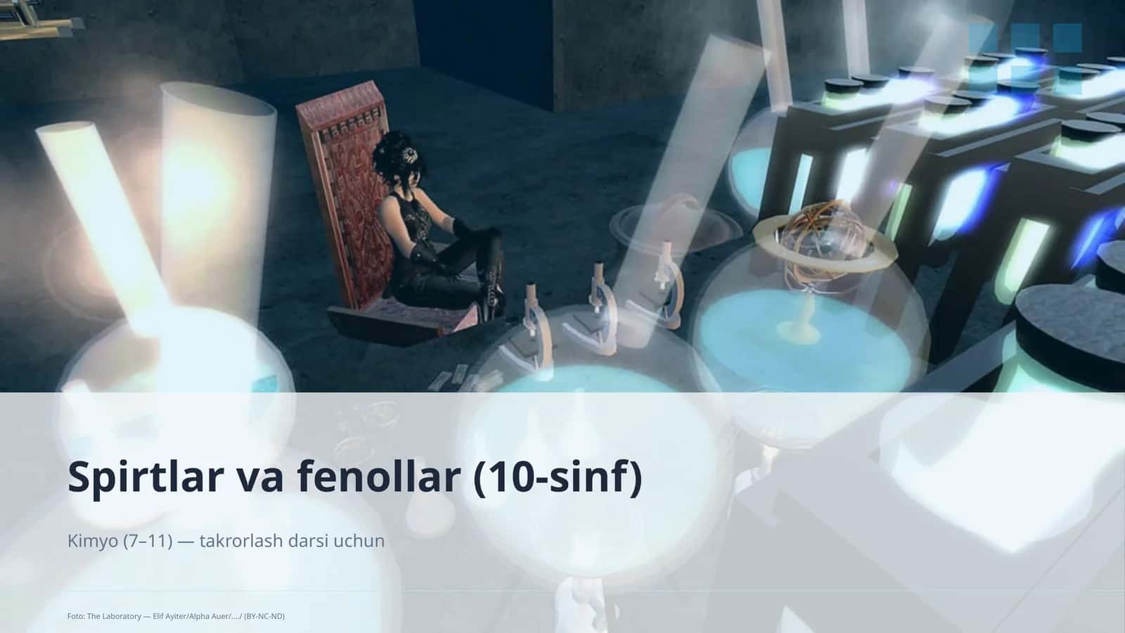 Spirtlar va fenollar (10-sinf)