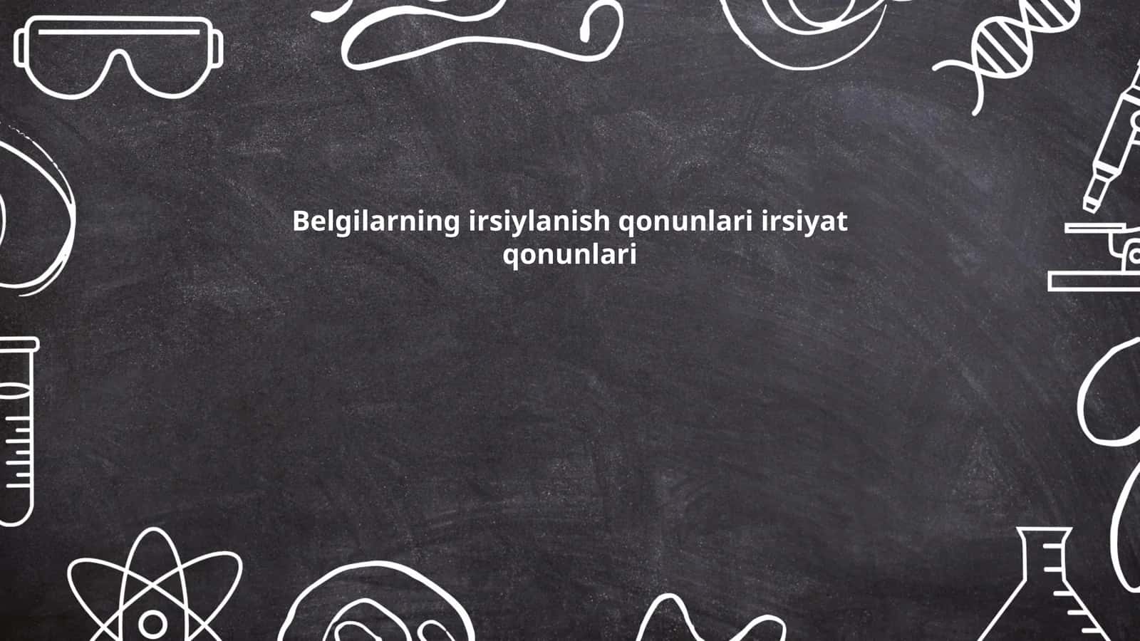Mendelning birinchi qonuni (dominiklik qonuni)