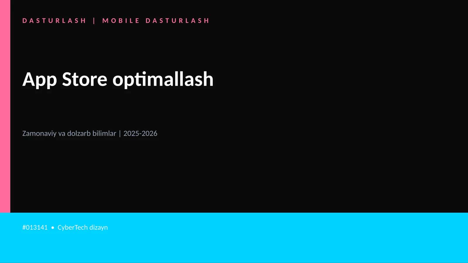 App Store optimallash