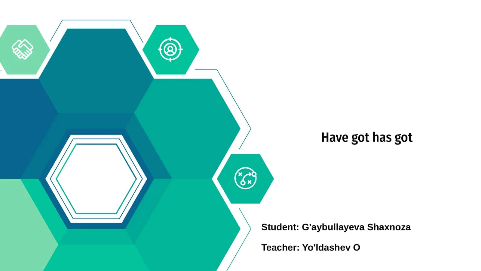 Introduction to 'Have got' and 'Has got'