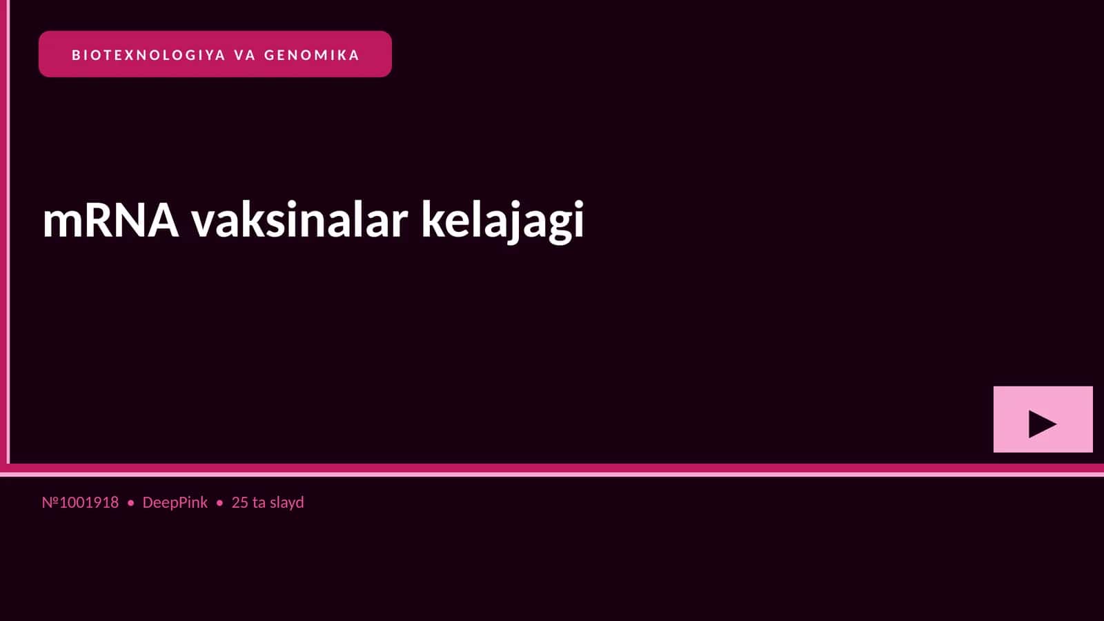 mRNA vaksinalar kelajagi
