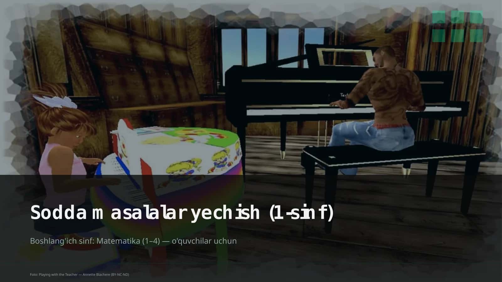 Sodda masalalar yechish (1-sinf)