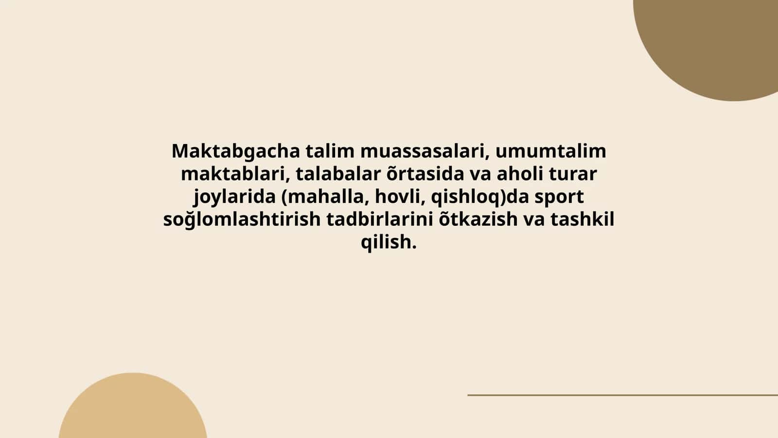Sport soğlomlashtirish tadbirlari