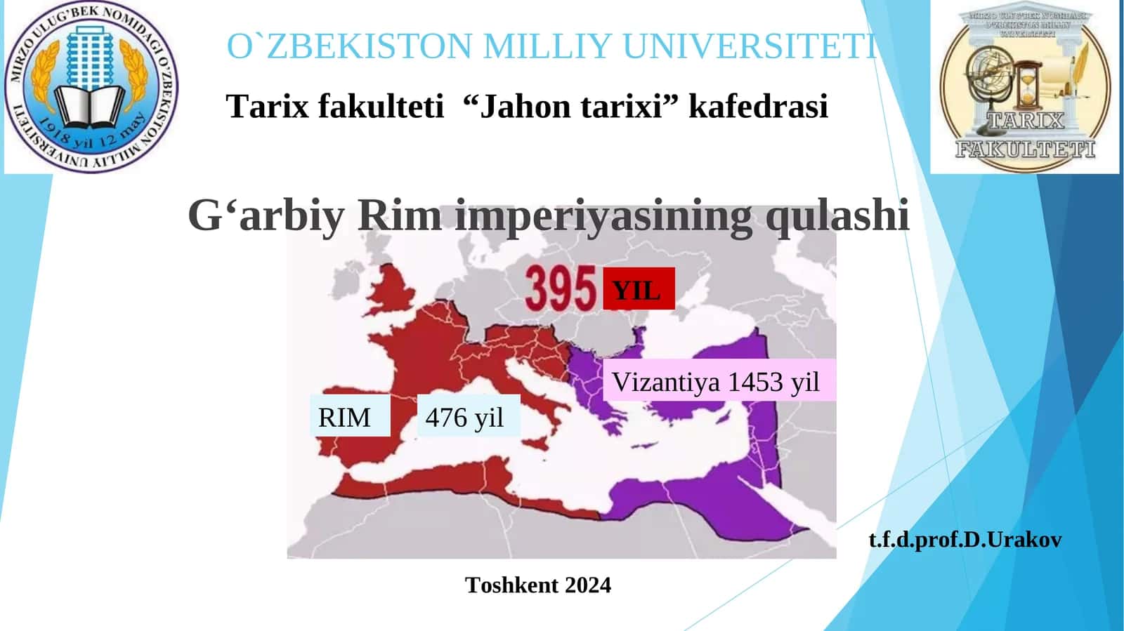 G‘arbiy Rim imperiyasining qulashi