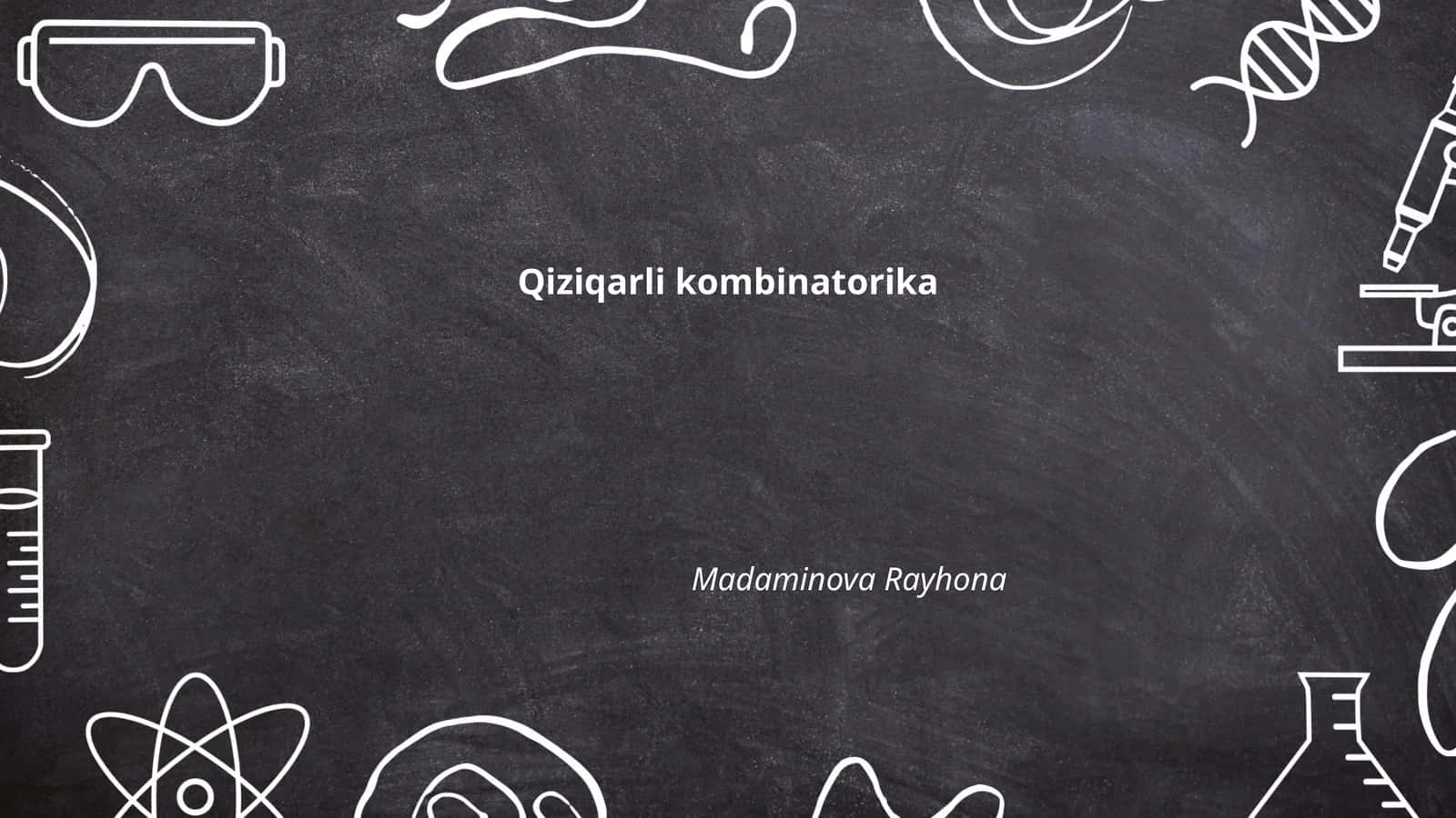 Qiziqarli kombinatorika