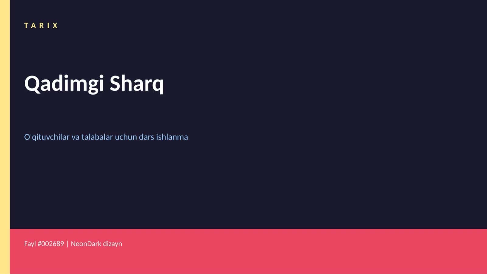 Qadimgi Sharq