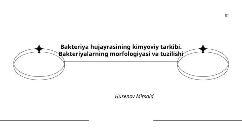 Bakteriya hujayrasining kimyoviy tarkibi