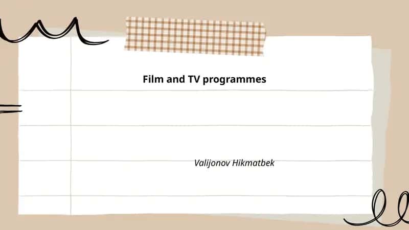 Film genres