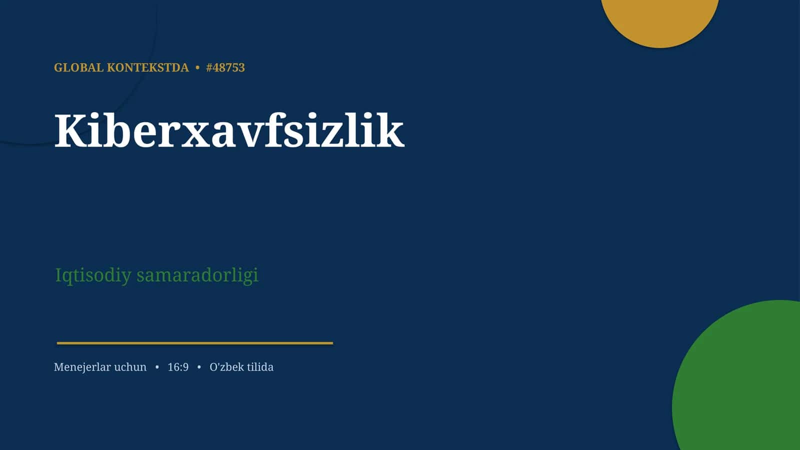 Kiberxavfsizlik