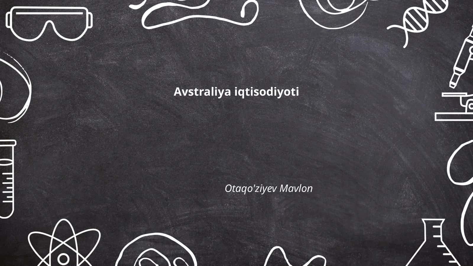 Avstraliya iqtisodiyoti