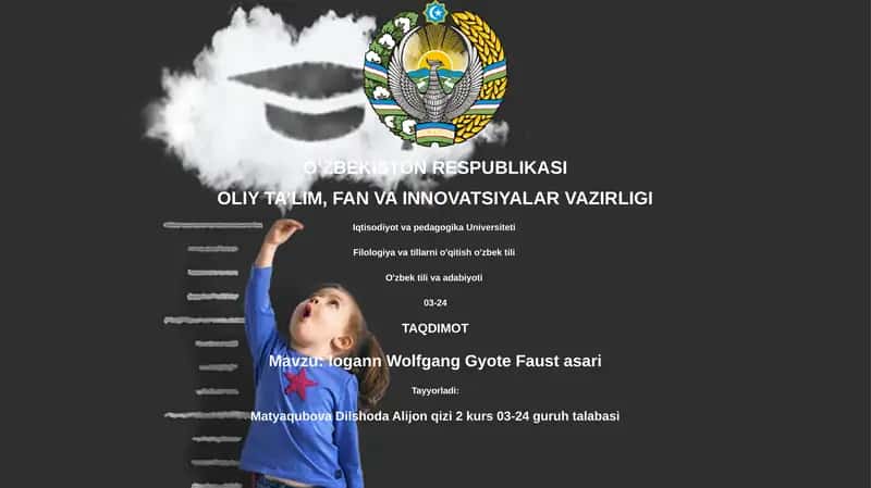 Iogann Wolfgang Gyote Faust asari