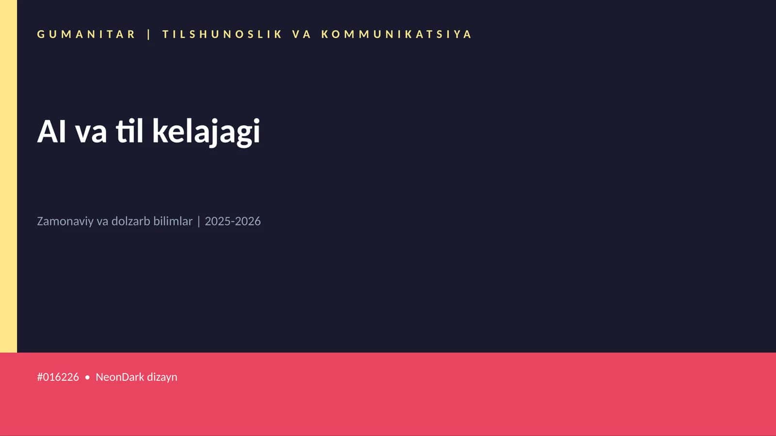 AI va til kelajagi