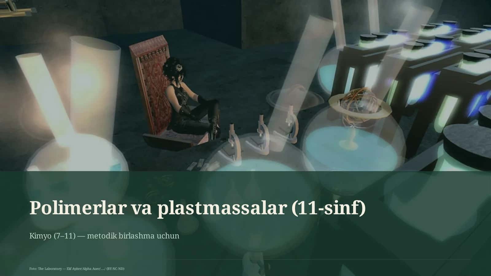 Polimerlar va plastmassalar (11-sinf)