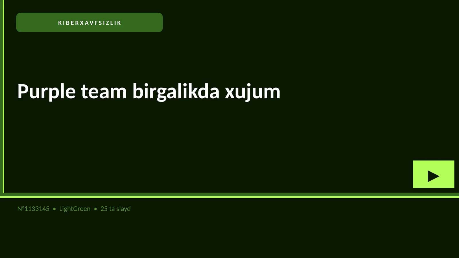 KIBERXAVFSIZLIK