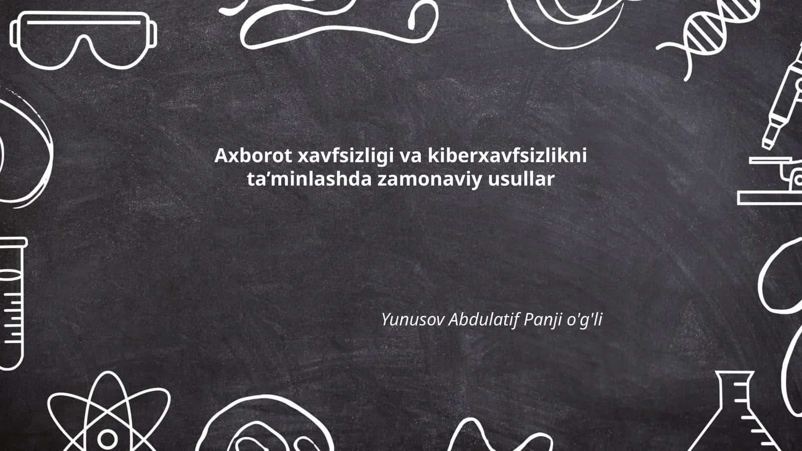 Kriptografik usullar