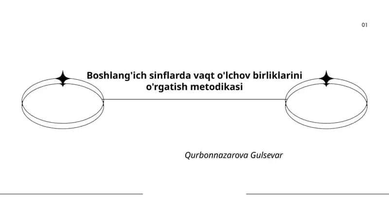 Boshlang'ich sinflarda vaqt o'lchov birliklarini o'rgatish metodikasi