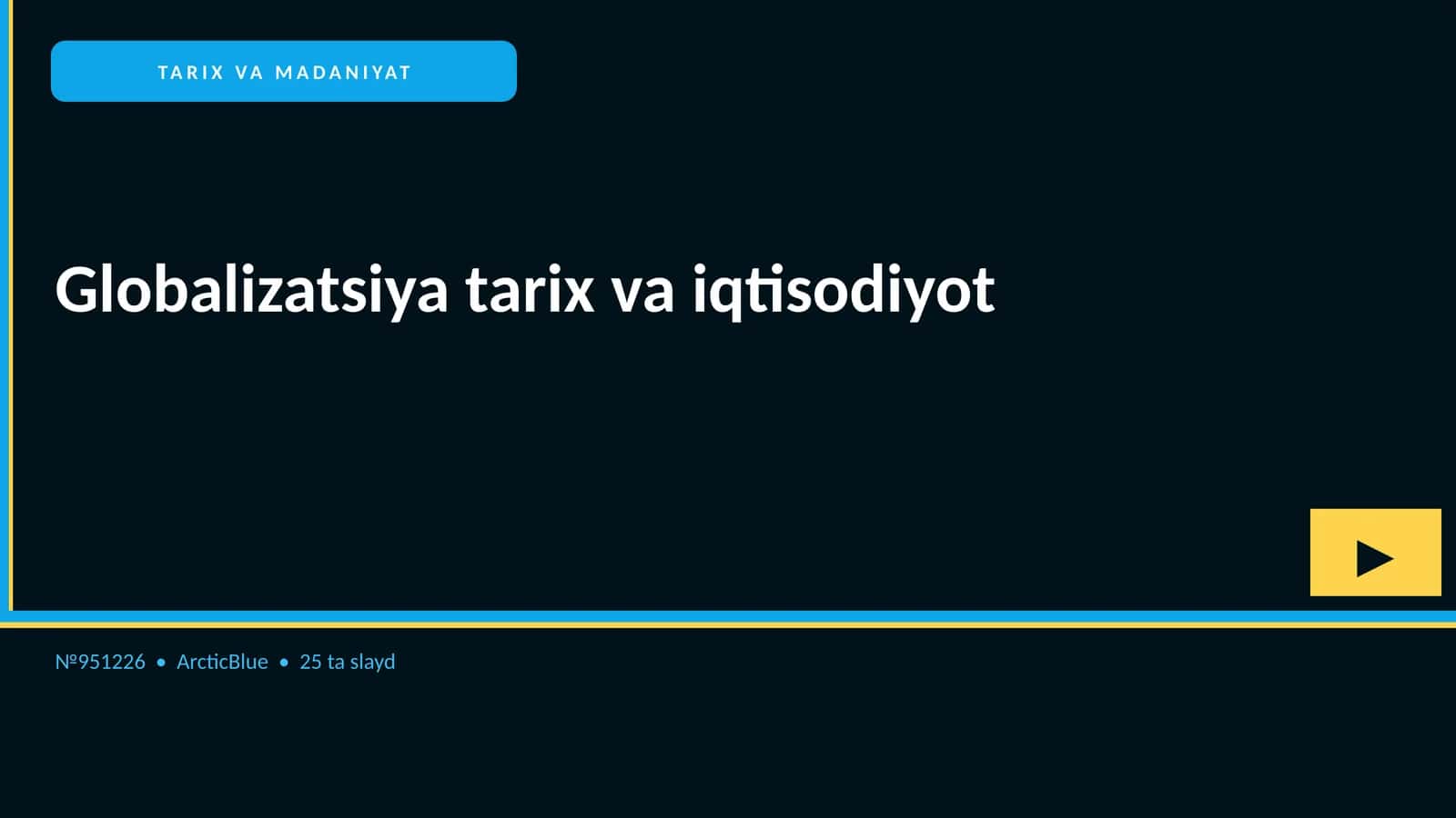 Globalizatsiya tarix va iqtisodiyot